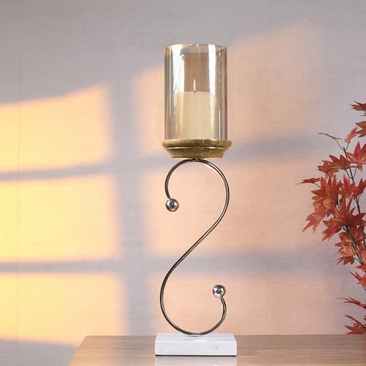 Serene Curve Candle Holder