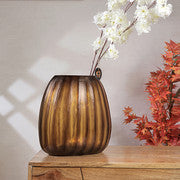 FIRE GLASS CHARM VASE