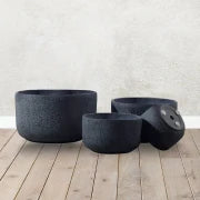 OBSIDIAN MIST PLANTER SET (L)