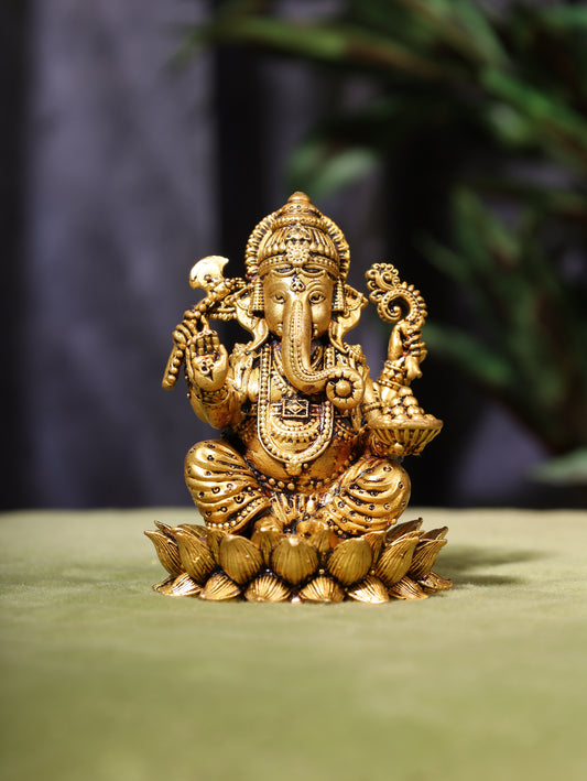 Superfine Lord Ganesha Idol  3''