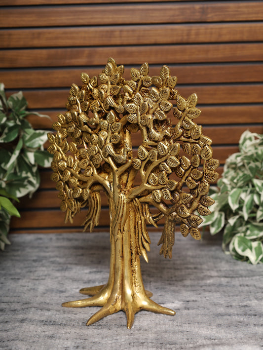 Brass tree with Antique Finish 11''