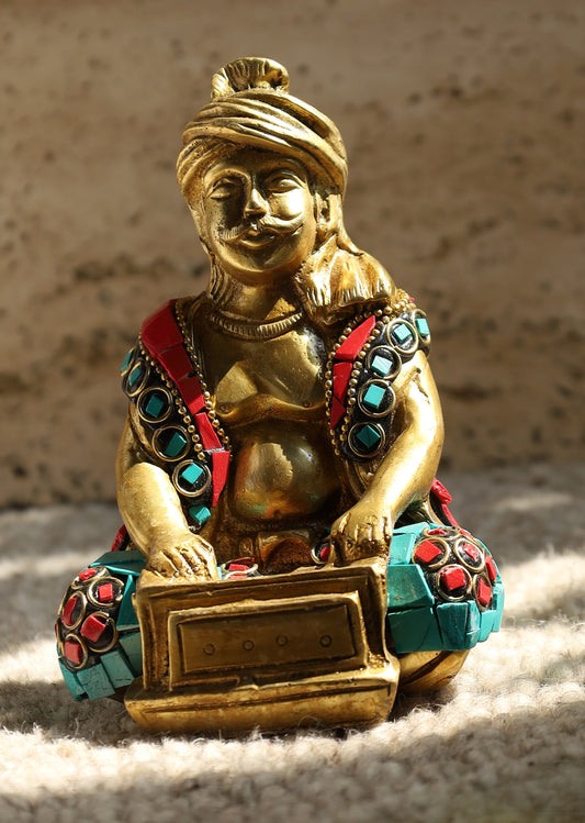 Musician With Harmonium meena work