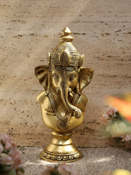 Ganesha Head Idol