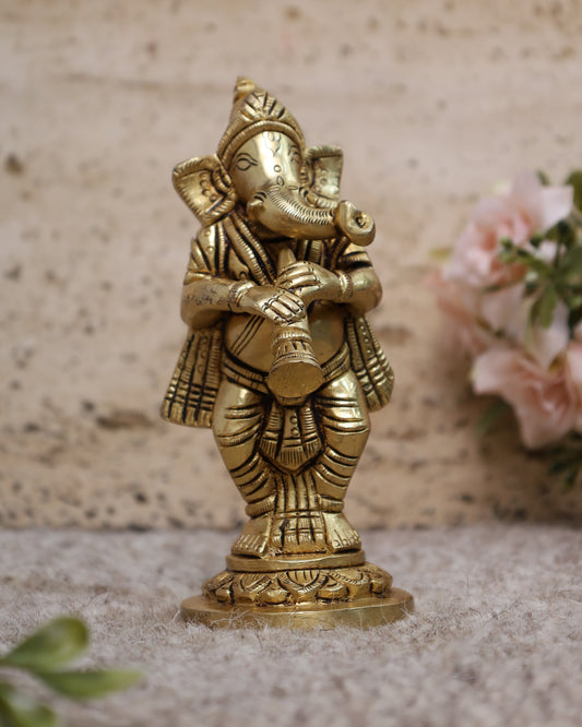 Ganesh Idol Playing Shahnai