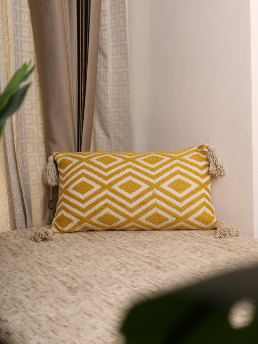 Boho Diamond Cushion Cover(25x14)