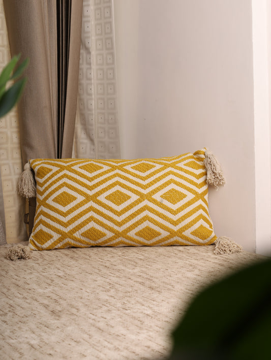 Boho Diamond Cushion Cover(25x14)