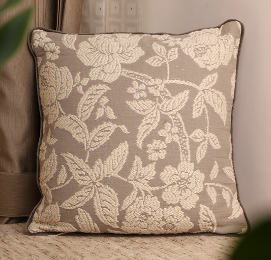 Elegant Grey Cushion Cover (16X16)
