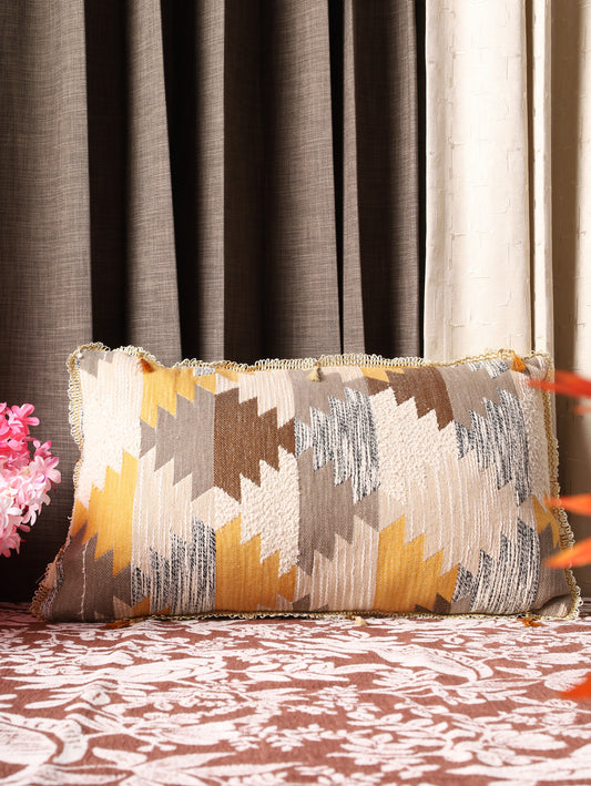 Boho Peaks Cushion Cover(25x14)
