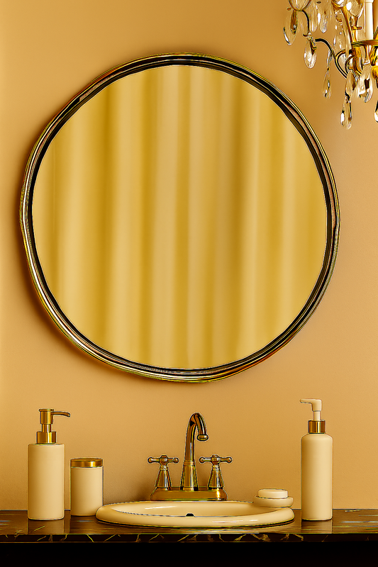 Designer Round Mirror (Large)